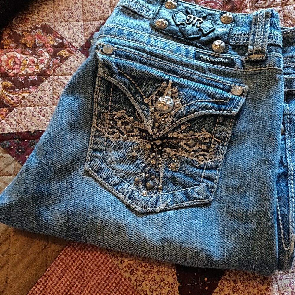 Miss Me 28x32 jeans.